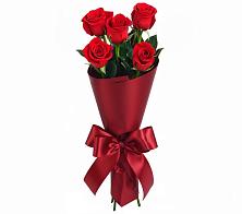 Букет 5 Красных роз Эдлесс Лав в Арсеньеве