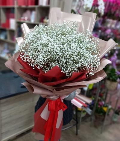 Букет цветов из: Гипсофила в Арсеньеве