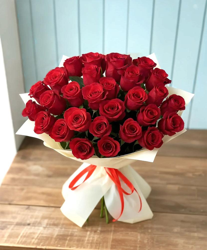 Букет 29 Красных роз в Арсеньеве