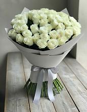 Букет 35 Белых роз в Арсеньеве