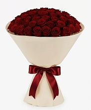 Букет 101 Бордовая роза Блэк Бакарра в Арсеньеве