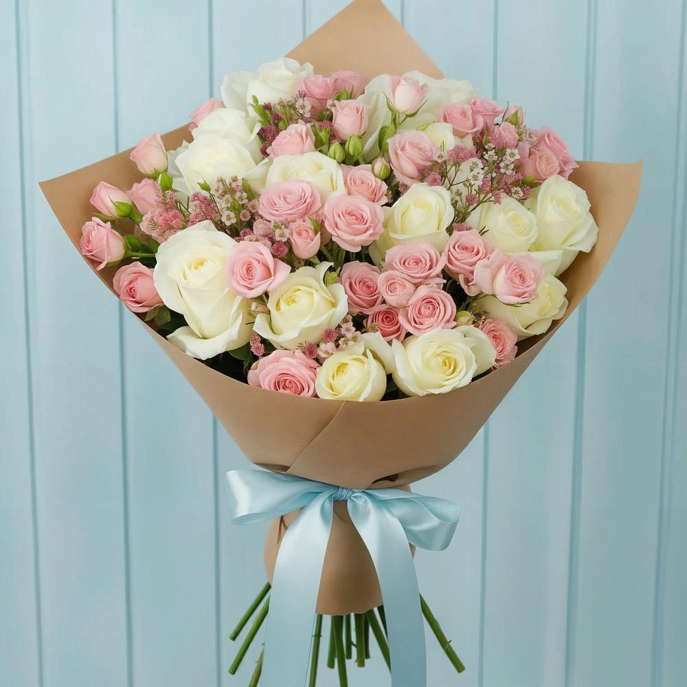 Букет цветов из: Розы в Арсеньеве