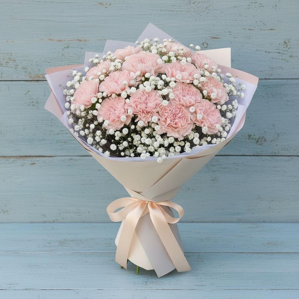 Букет цветов из: Гвоздики в Арсеньеве