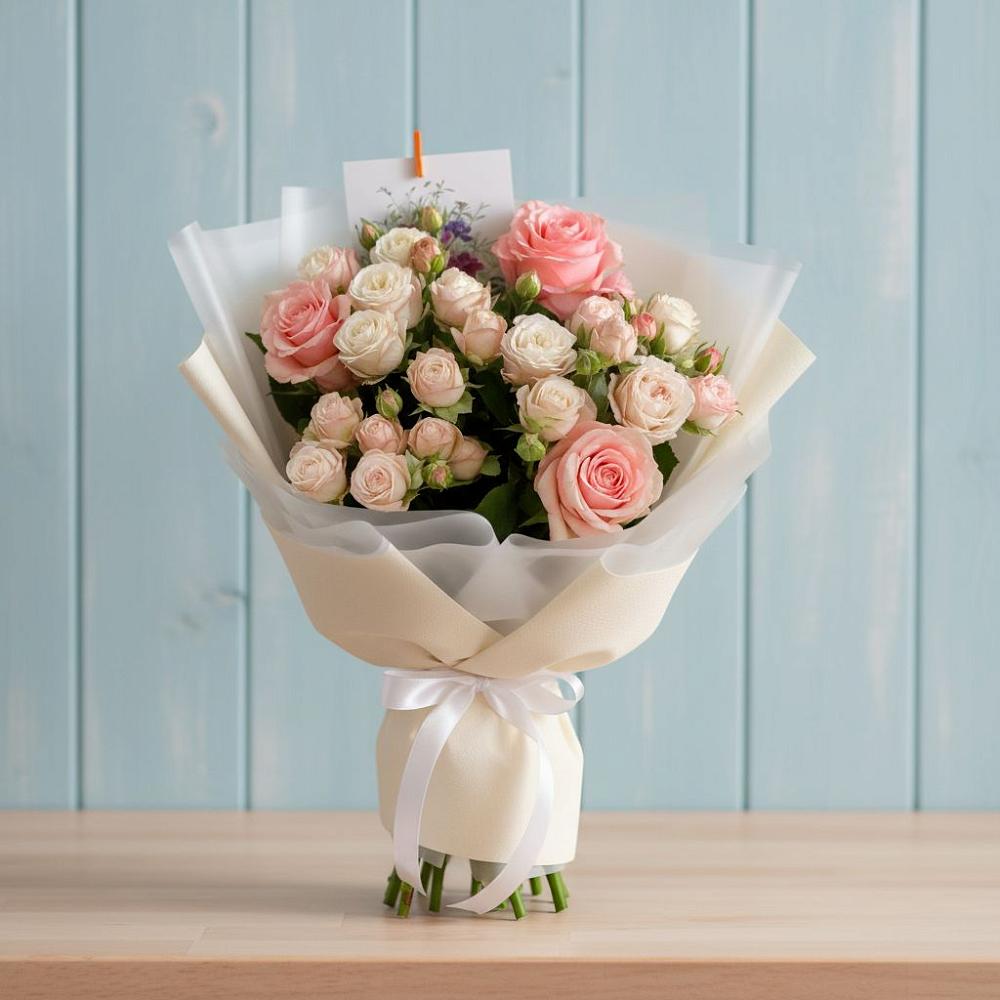 Букет цветов из: Розы в Арсеньеве