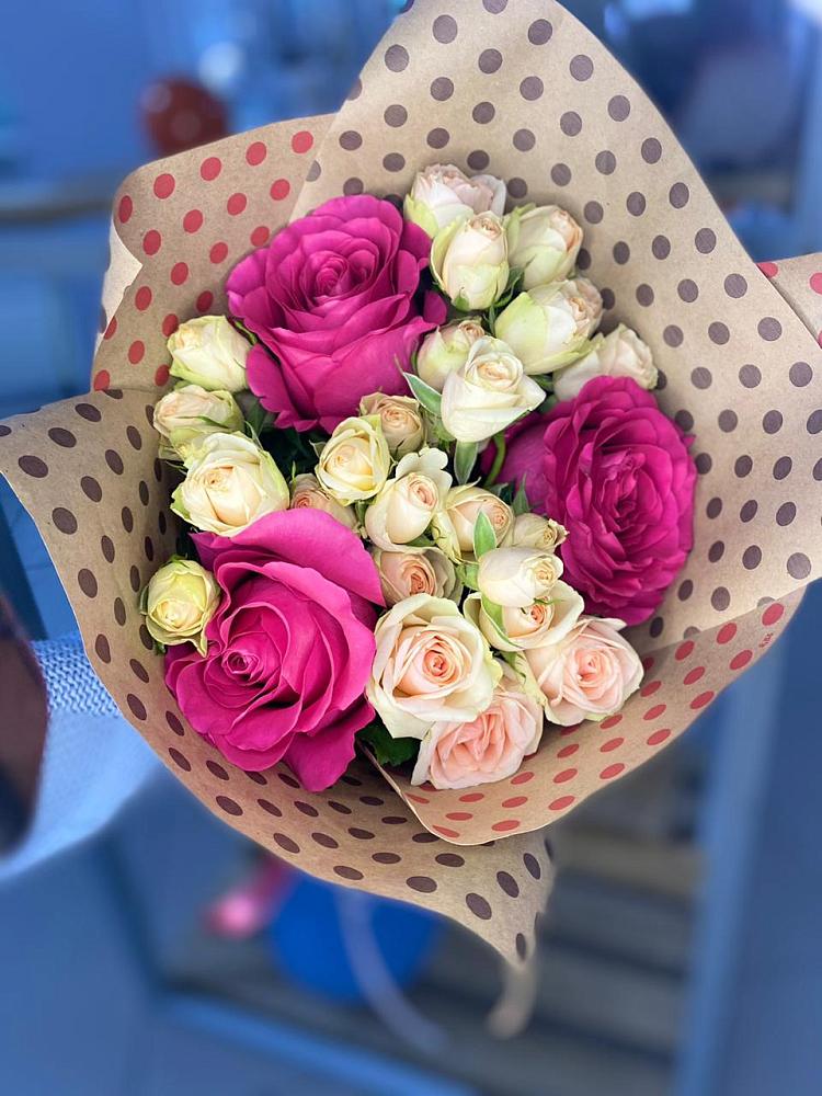 Букет цветов из: Розы в Арсеньеве