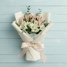 Букет цветов из:  Альстромерии в Арсеньеве