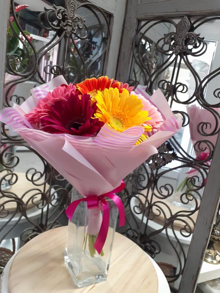 Букет цветов из: Герберы в Арсеньеве