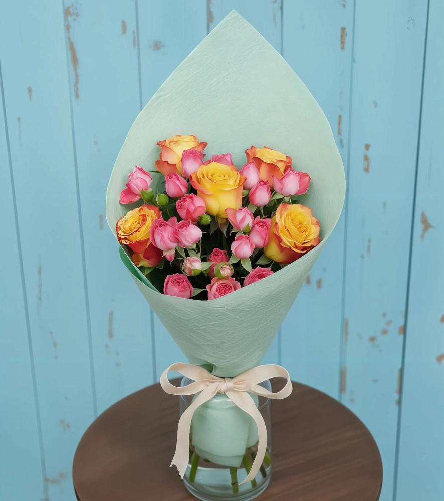 Букет цветов из: Розы в Арсеньеве