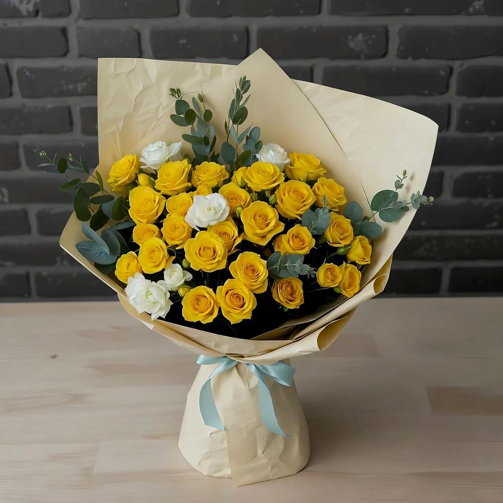 Букет цветов из: Розы в Арсеньеве