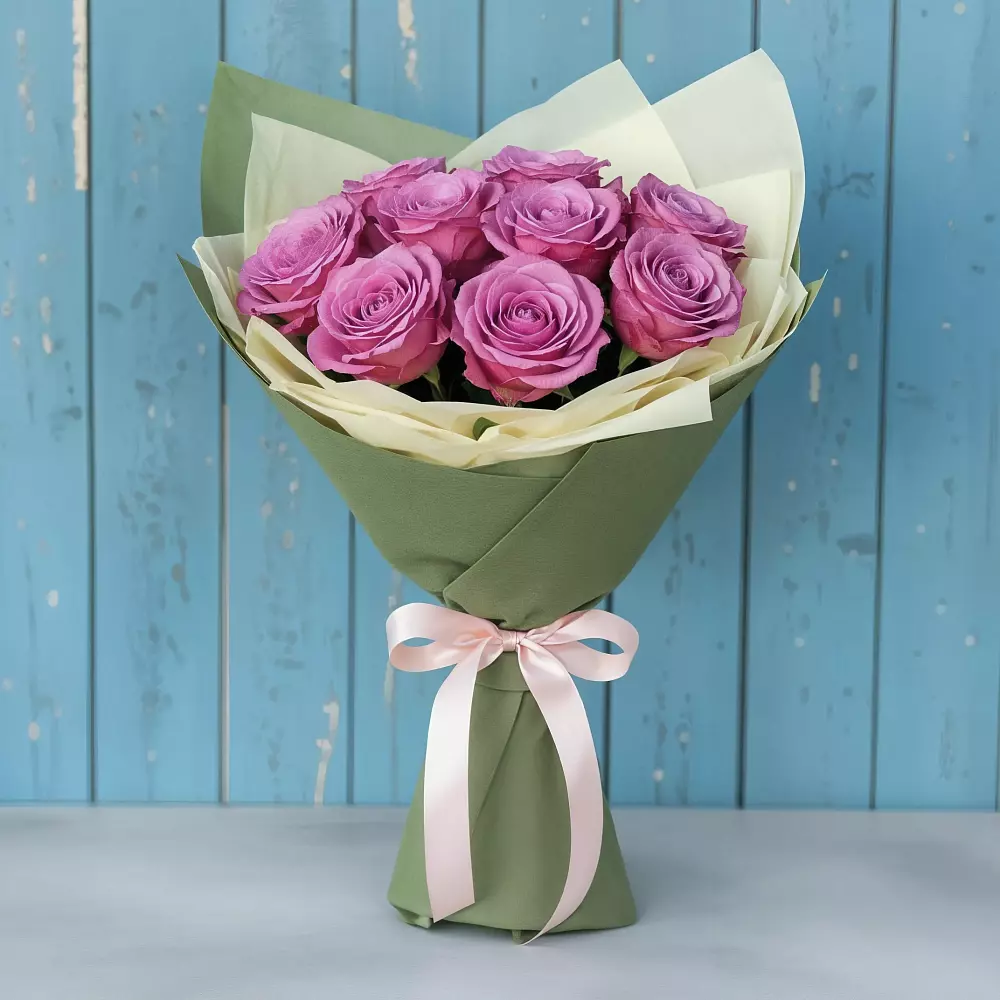 Букет Розы Фёрст Леди в Арсеньеве