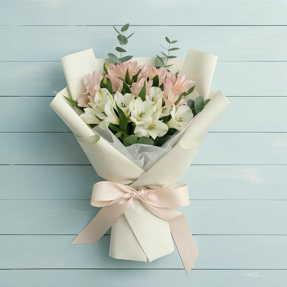 Букет цветов из: Альстромерии в Арсеньеве