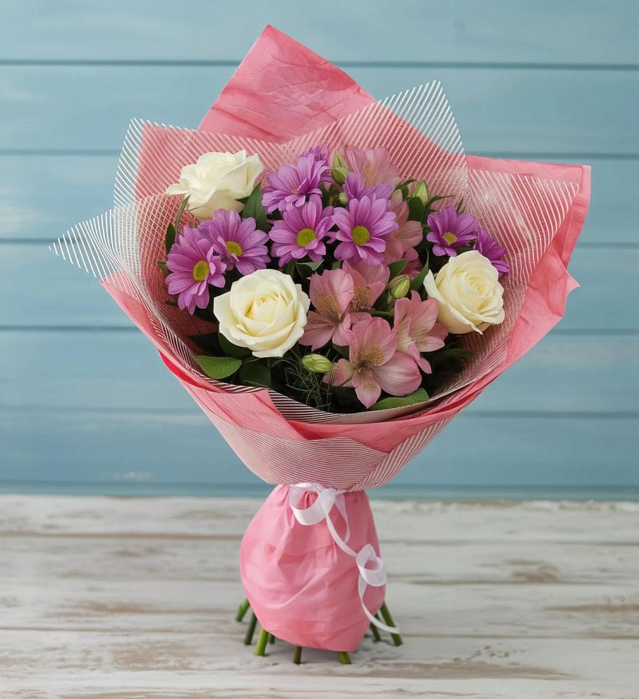 Букет цветов из: Герберы в Арсеньеве