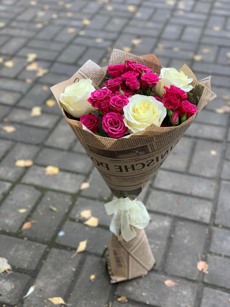 Букет цветов из: Розы в Арсеньеве