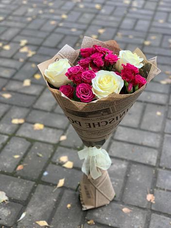 Букет цветов из: Розы в Арсеньеве